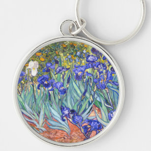 Chaveiro Vincent Van Gogh Irises Floral Vintage Fine Art