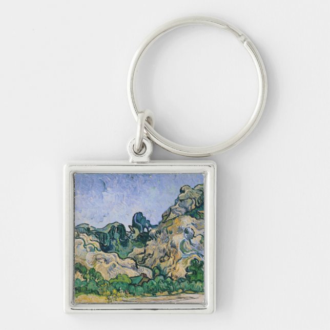 Chaveiro Vincent van Gogh | o Alpilles, 1889 (Frente)