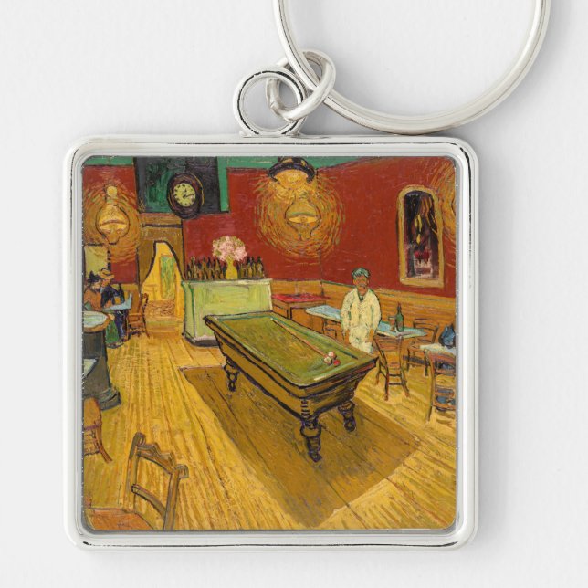 Chaveiro Vincent van Gogh - O Café Noturno (Frente)
