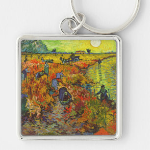 Chaveiro Vincent van Gogh - O Vinhedo Vermelho