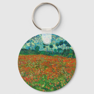 Chaveiro Vincent Van Gogh Poppy Field Fine Art