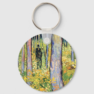 Chaveiro Vincent Van Gogh - Sub-bosque com Duas Figuras