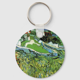 Chaveiro Vinhas com Vista para Auvers de Vincent van Gogh