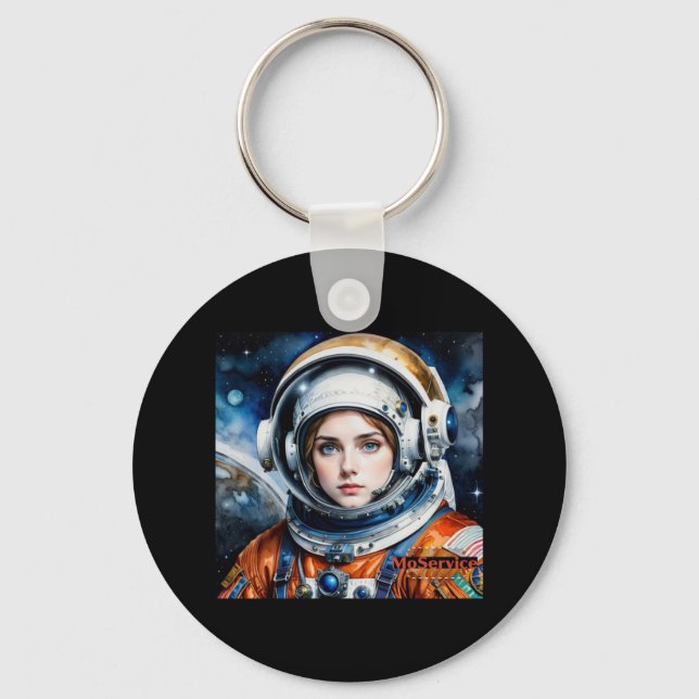 Chaveiro Vinheta da Space Girl (Frente)
