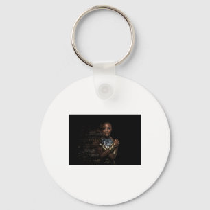 Chaveiro Vinheta de Dispersão de Rainha Negra