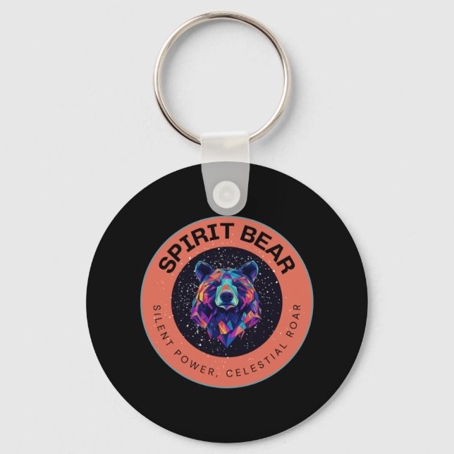 Chaveiro Vinheta de Urso Espirituoso (Frente)