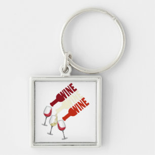 Chaveiro Vinho branco tinto