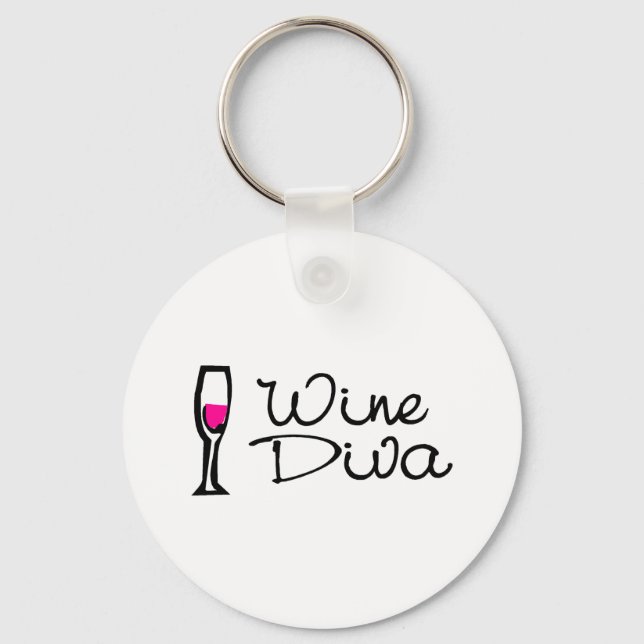 Chaveiro Vinho Diva (Frente)