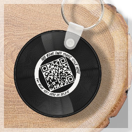 Chaveiro Vinil | Musical DJ | Código QR