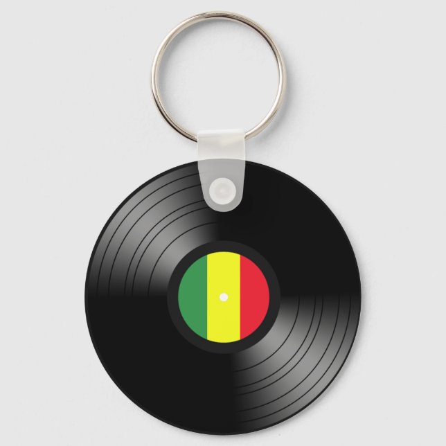 Chaveiro Vinil reggae (Frente)