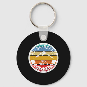 Chaveiro Vintage 70s 80s Breckenridge Colorado Montanhas Ro