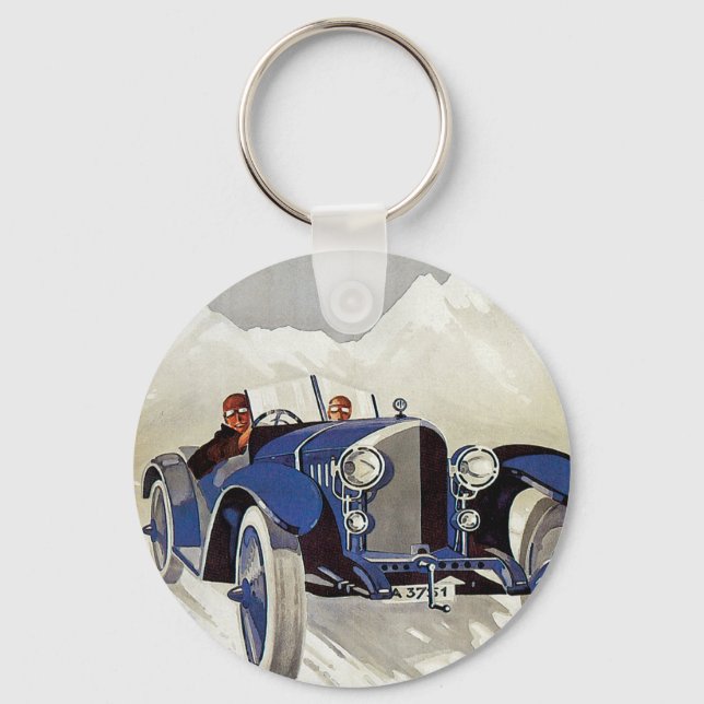 Chaveiro Vintage Alemanha Road Race Ad (Frente)