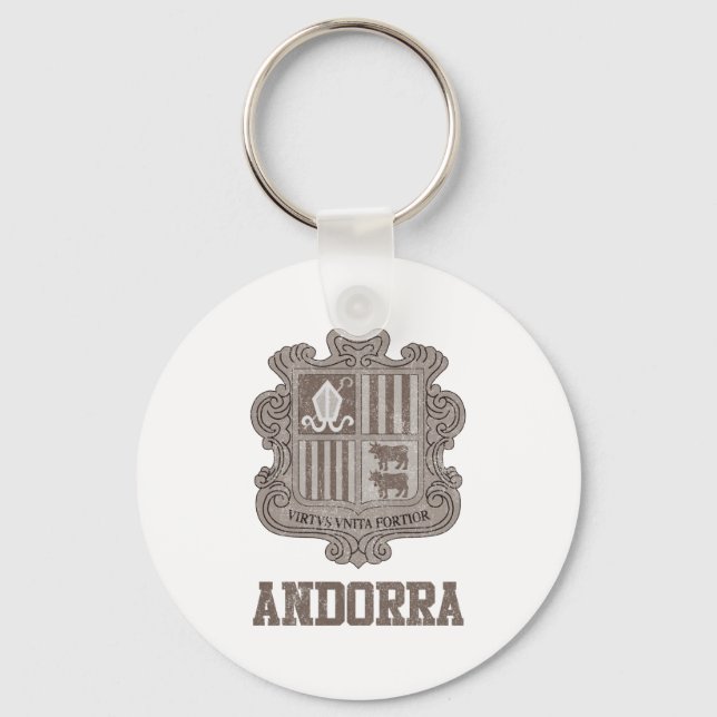 Chaveiro Vintage Andorra (Frente)