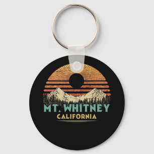 Chaveiro Vintage angustiou o Monte Whitney California Sunri