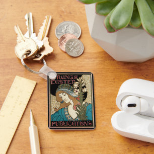 Chaveiro Vintage Art Nouveau, Publicações de Páscoa de Prin