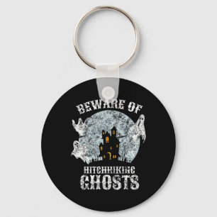 Chaveiro Vintage Beware De Hitchhiking Fantasmas Diversão H