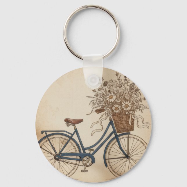 Chaveiro vintage bicycle (Frente)
