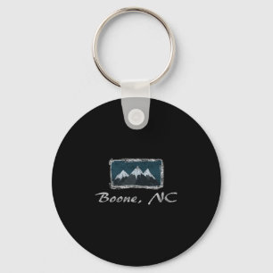 Chaveiro Vintage Boone North Carolina Winter Skiing Fun