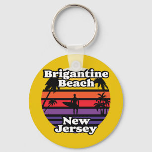 Chaveiro Vintage Brigantine Beach New Jersey