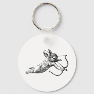 Chaveiro Vintage Cherub Cupid Love