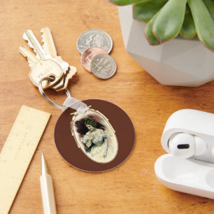 Chaveiro Vintage Christy Girl, Retrato Anônimo de Bridal