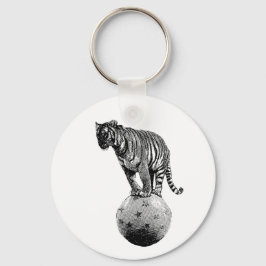 Chaveiro Vintage Circus Tiger Gifts