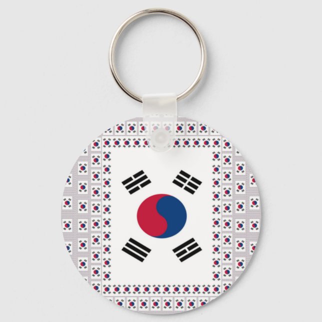 Chaveiro Vintage Coreia do Sul (Frente)