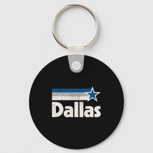Chaveiro Vintage dallas texas cidade forte dallas tx azul 