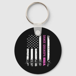 Chaveiro Vintage Dance Grandpa Flag Usa Love Dancerancing