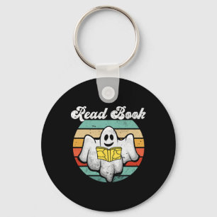 Chaveiro Vintage do Livro de Leitura do Fantasma
