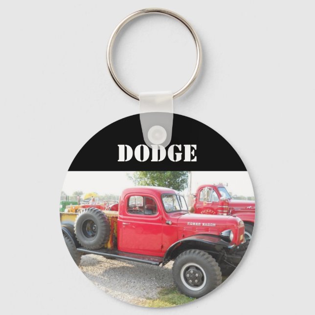 Chaveiro Vintage Dodge Truck (Frente)