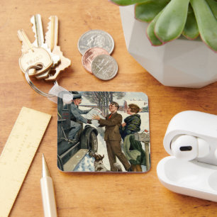 Chaveiro Vintage, entrega de marinheiros vitorianos