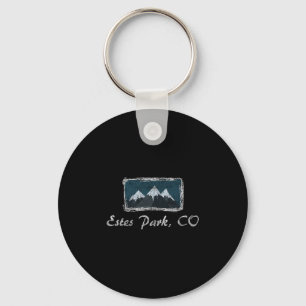 Chaveiro Vintage Estes Park Colorado Winter Skiting Diverti
