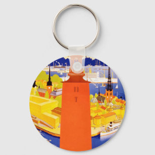 Chaveiro Vintage Estocolmo Suecia