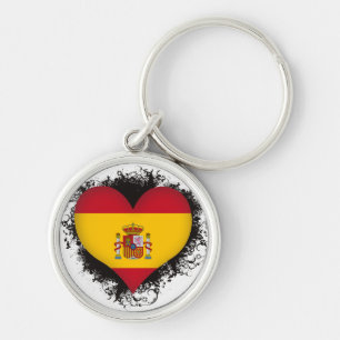 Chaveiro Vintage eu amo a espanha