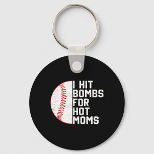 Chaveiro Vintage Eu Sou Atingido Por Bombas De Beisebol Par