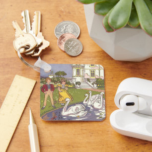 Chaveiro Vintage Fairy Tale, The Ugly Duckby Hauman