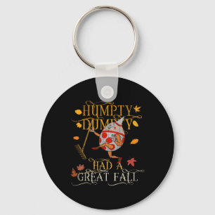 Chaveiro Vintage Fall Colors Humpty Dumpty Teve Uma Queda D