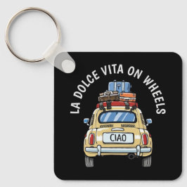 Chaveiro Vintage Fiat Car