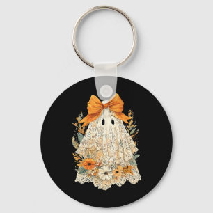 Chaveiro Vintage Floral Halloween Fall Girly Ghost Lace Spo