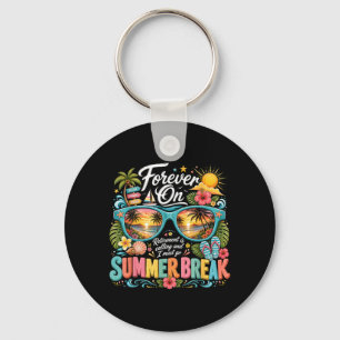 Chaveiro Vintage Forever De Férias Tropicais Na Praia