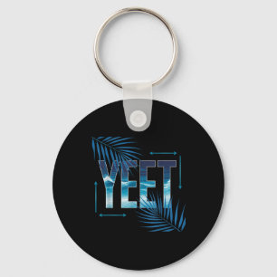 Chaveiro Vintage Funny Yeet Roupa, Dizendo Homens Sarcástic