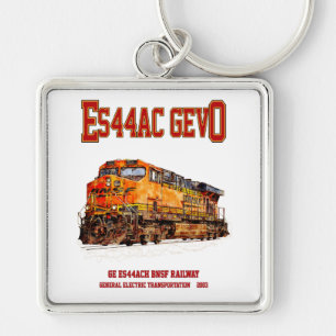 Chaveiro Vintage GE ES44AC GEVO Locomotive Diesel
