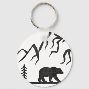 Chaveiro Vintage Grand Teton National Park Wyoming Mountain