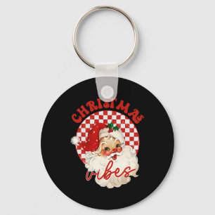 Chaveiro Vintage Groovy Papai Noel Natal Vibes Crianças G