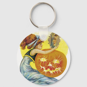 Chaveiro Vintage Halloween Glamor