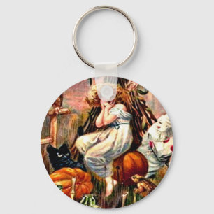 Chaveiro Vintage Halloween Nightmare