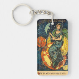 Chaveiro Vintage Halloween Poster