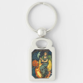 Chaveiro Vintage Halloween Poster