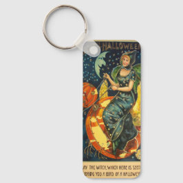 Chaveiro Vintage Halloween Poster